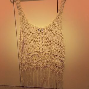 Crochet tank top
